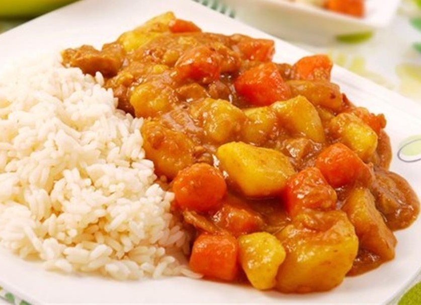 Карри из тыквы с изюмом