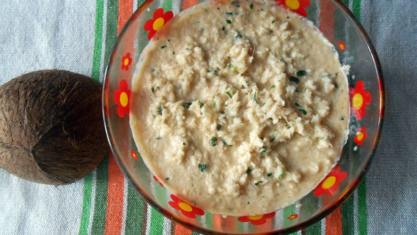 Нарьял Чатни - Чатни из кокосового ореха
